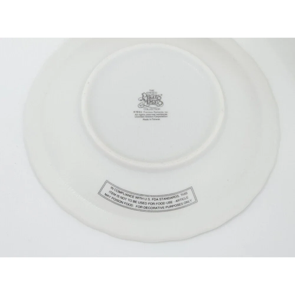 Vintage Precious Moments Sharing The Gift Of Friendship Mini Pitcher Plate Box